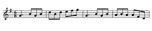 Brooks Maggot - staff notation