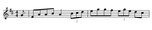 Broomstick, The - staff notation