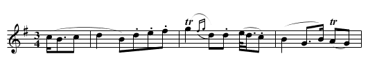 Brown Thorn [1], The - staff notation
