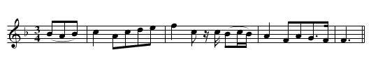 Brown Thorn, The - staff notation