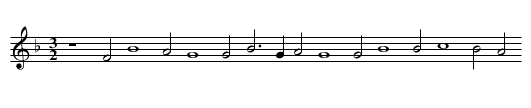 Browning - staff notation