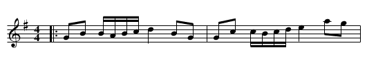 Brudmarsch från Lajksjö - staff notation
