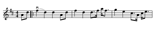 Brudmarsch från Lima - staff notation
