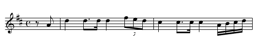 Brudmarsj - staff notation
