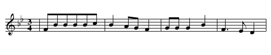 BRUEDER JETZT GEHTS IN DEN KRIEG - staff notation