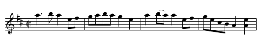 Brushy Fork of John's Creek [2] - staff notation