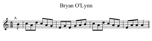 Bryan O'Lynn - staff notation