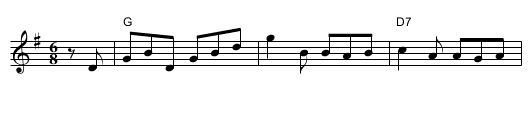 Bryllupsmarch I - staff notation