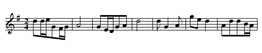 Bu guo - staff notation