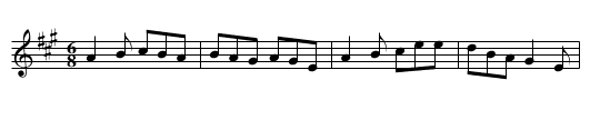 Buachalin Bruithe - staff notation