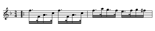 Bubble, the  - staff notation