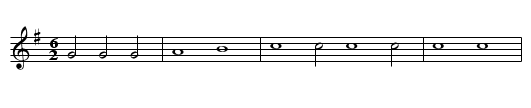 Buchsbaum und Felbinger - staff notation