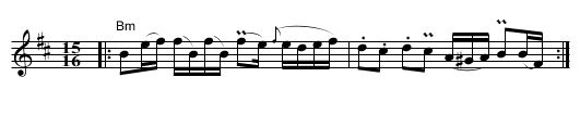 Bučimi&scaron; - staff notation