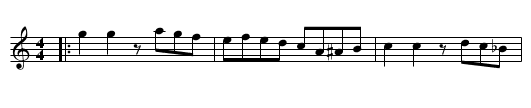 Buck Fever Rag - staff notation