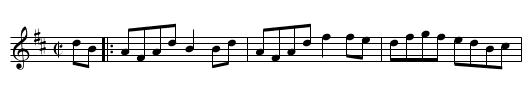 Buck from the Mountain, The - staff notation