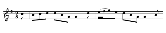 Bucket, The - staff notation