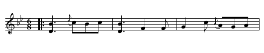 Buckland Downs - staff notation