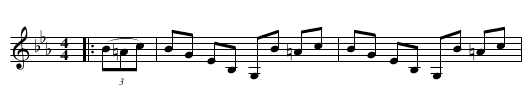Buckley's Hornpipe - staff notation