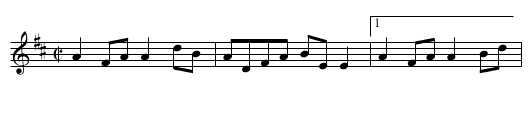 Bucks of Oranmore, The - staff notation