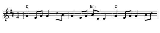 Bucks of Oranmore, The - staff notation