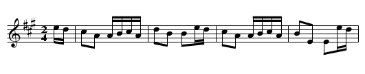 Buddy Furey's - staff notation