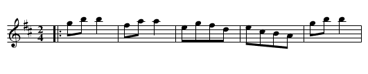 Buds of May, the  - staff notation