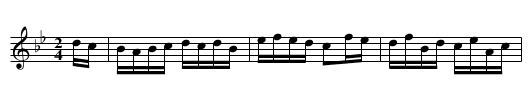 Buena Vista [1] - staff notation