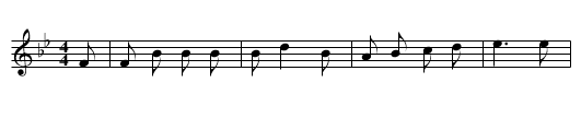 Buffalo - Benney - staff notation