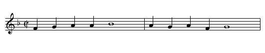 Buffens - staff notation