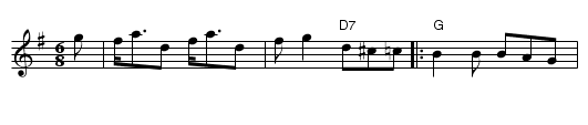 Buggy Ride Jig - staff notation