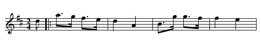 Bugle Horn, The - staff notation