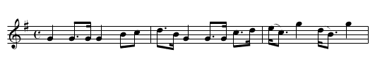 Bugle March,The. JaW.114 - staff notation