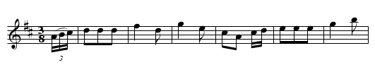Bugle Waltz No.2. CJF.105 - staff notation