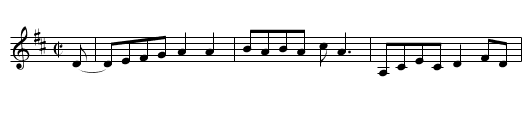 Build a Little Boat - staff notation