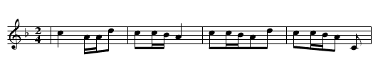 Buko von Halberstadt - staff notation