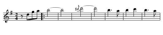 Bulgar Liana - staff notation
