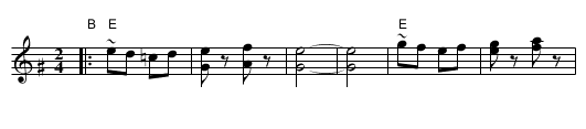 Bulgar: Mazel Tov - staff notation