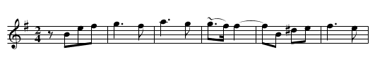 Bulgareasca - staff notation