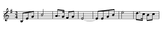 Bulgareasca - staff notation
