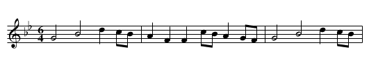 Bulock's Hornpipe. PFD3.197 - staff notation