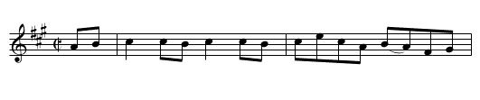 Bumblebee on a Gourdvine - staff notation
