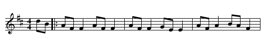 Bumper Allen's Delight - staff notation