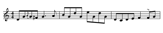 Bunch of Keys [1], The - staff notation