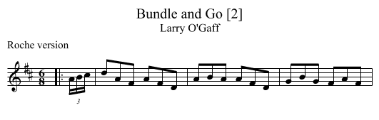 Bundle and Go [2] - staff notation