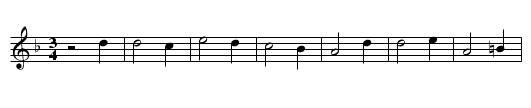 Burgundian Carol - staff notation