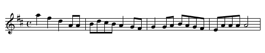 Burleigh Park - staff notation