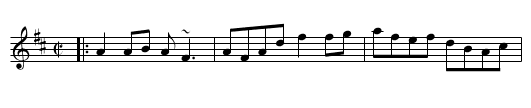 Burren, The - staff notation