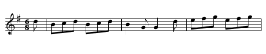Burton Bend - staff notation