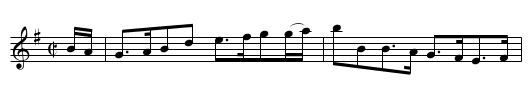 Butcher Boy [2], The - staff notation
