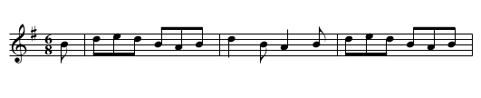 Butcher's March - staff notation